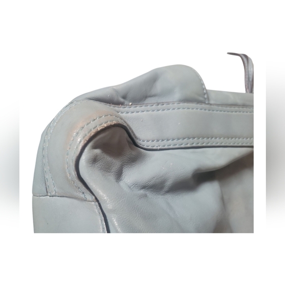 Michael Kors Teal Blue Ludlow Soft Leather Large Women's Bag - Picture 2 of 12